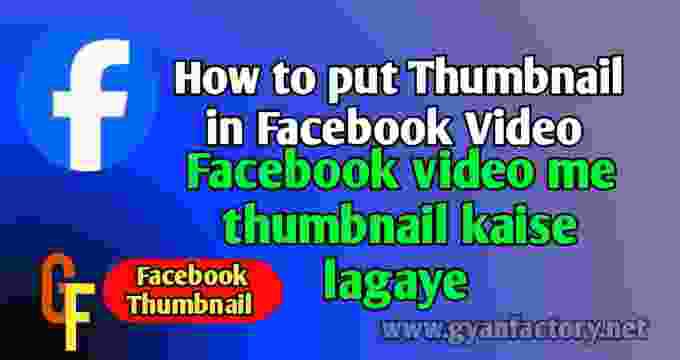 How to put Thumbnail in Facebook Video